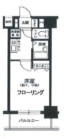 メインステージ茅場町の物件間取画像